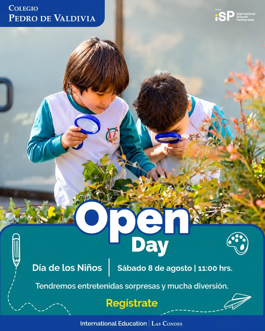  Open Day Admisiones - Día de los Niños 